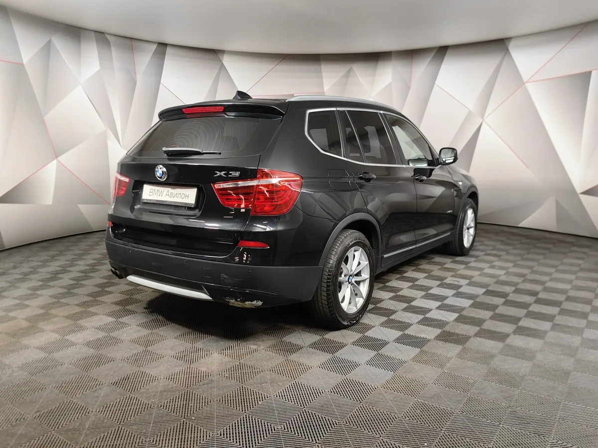 BMW X3 xDrive28i AT (245 л.с.) Base Локальная сборка Черный в АВИЛОН. Слайд №2