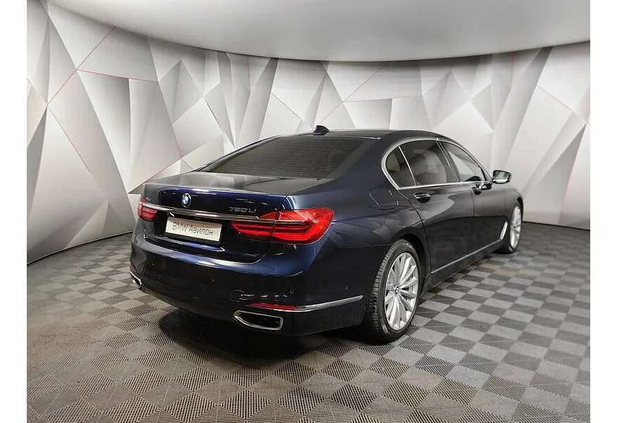 BMW 7 серия 750Li xDrive AT (450 л.с.) Pure Excellence Синий в АВИЛОН. Слайд №7