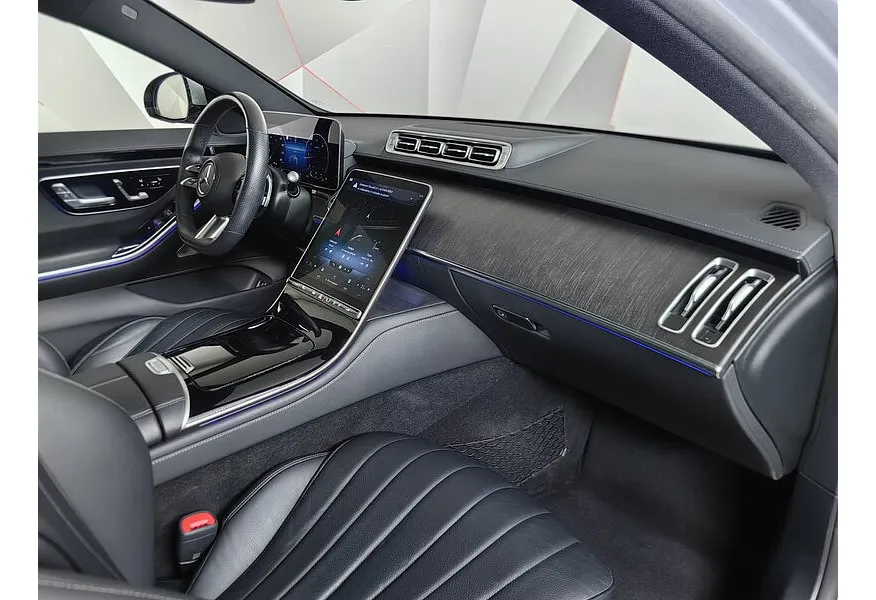 Mercedes-Benz S-Класс S 350 d 9G-Tronic 4Matic (313 л.с.) Серый в АВИЛОН. Слайд №13