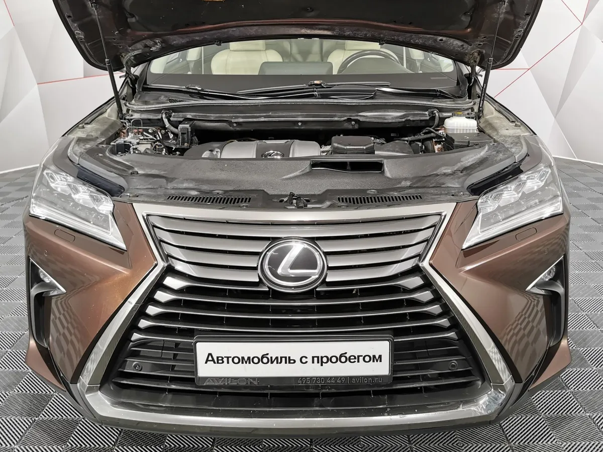 Lexus RX 350 AT AWD (300 л.с.) Executive Коричневый в АВИЛОН. Слайд №11