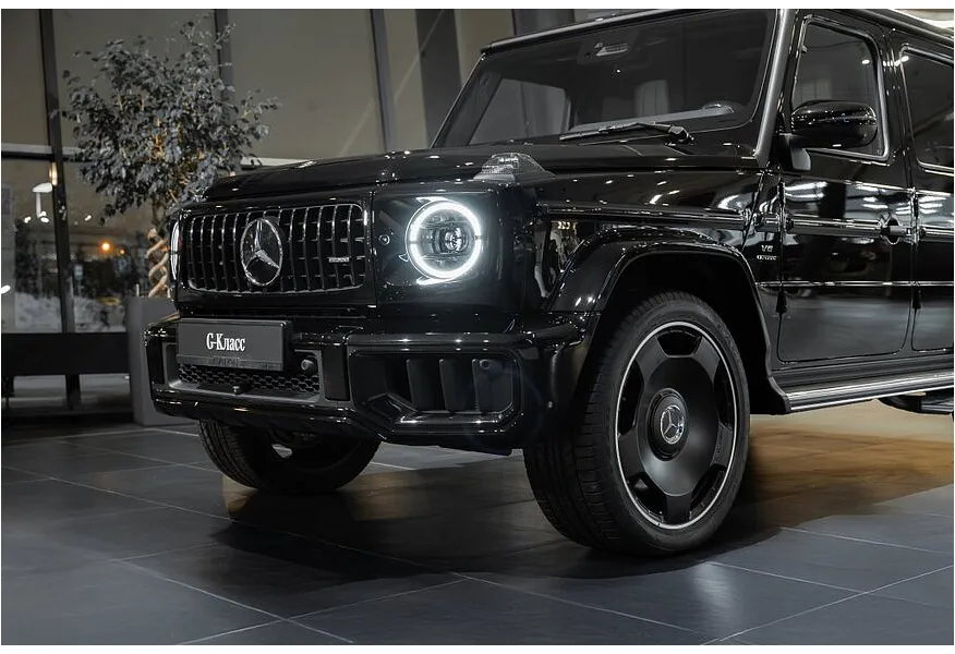 Mercedes-Benz G-Класс G 63 AMG Speedshift 4Matic (585 л.с.) Черный в АВИЛОН. Слайд №14