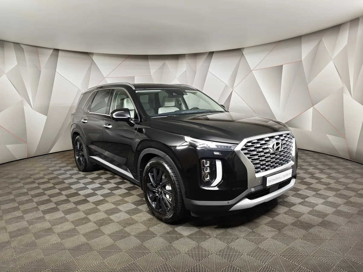 Hyundai Palisade 3.8 АТ 4WD (249 л.с.) 7 мест Calligraphy Черный в АВИЛОН. Слайд №3
