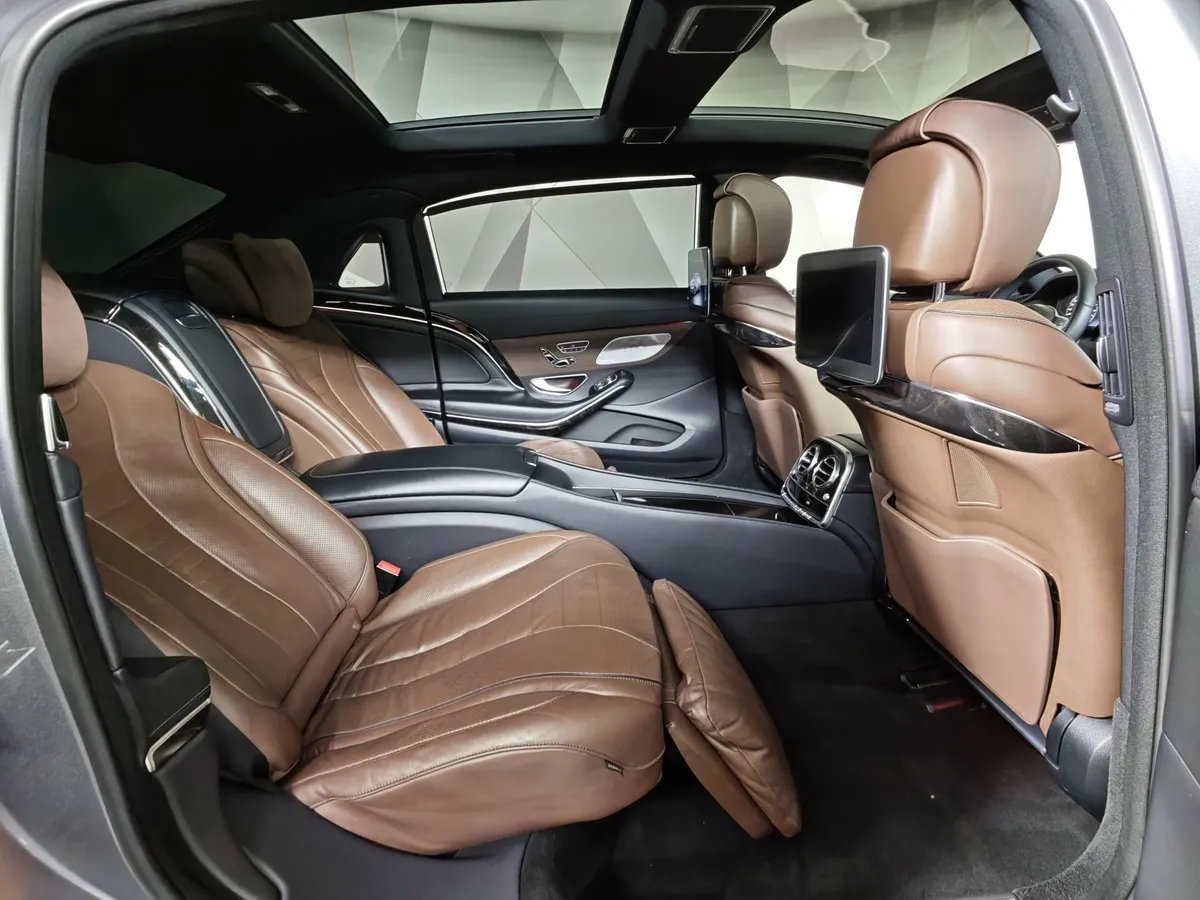 Mercedes-Benz S-Класс S 450 9G-Tronic 4Matic (367 л.с.) Серый в АВИЛОН. Слайд №14