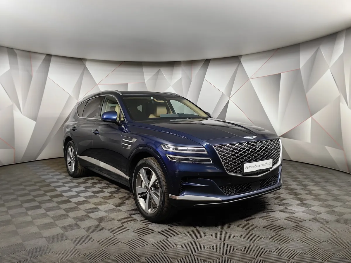 Genesis GV80 2.5 T-GDI 8AT 4WD 7 мест (249 л.с.) Luxury Синий в АВИЛОН. Слайд №3