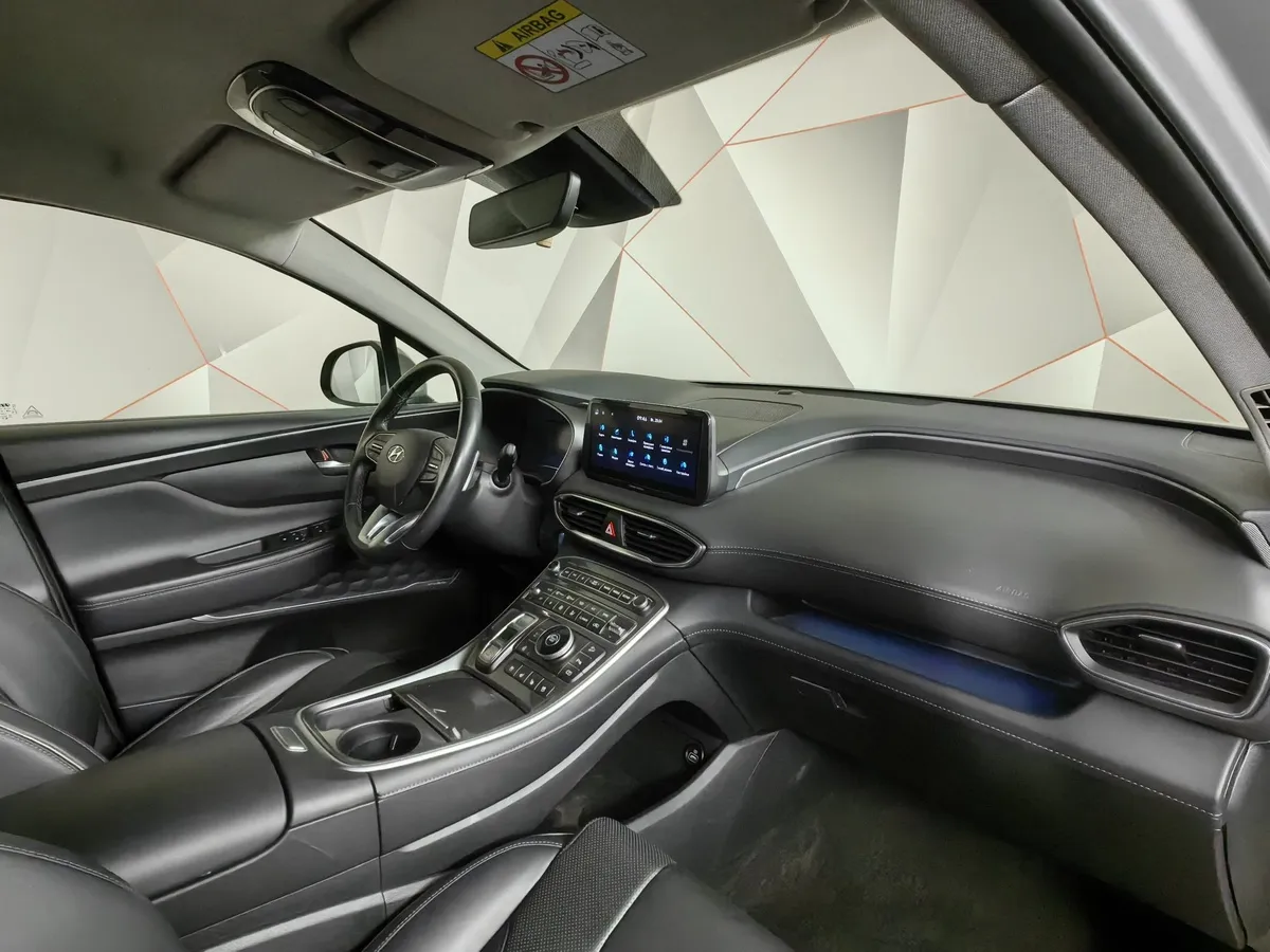 Hyundai Santa Fe 2.5 AWD 6AT (180 л.с.) Prestige Серый в АВИЛОН. Слайд №13