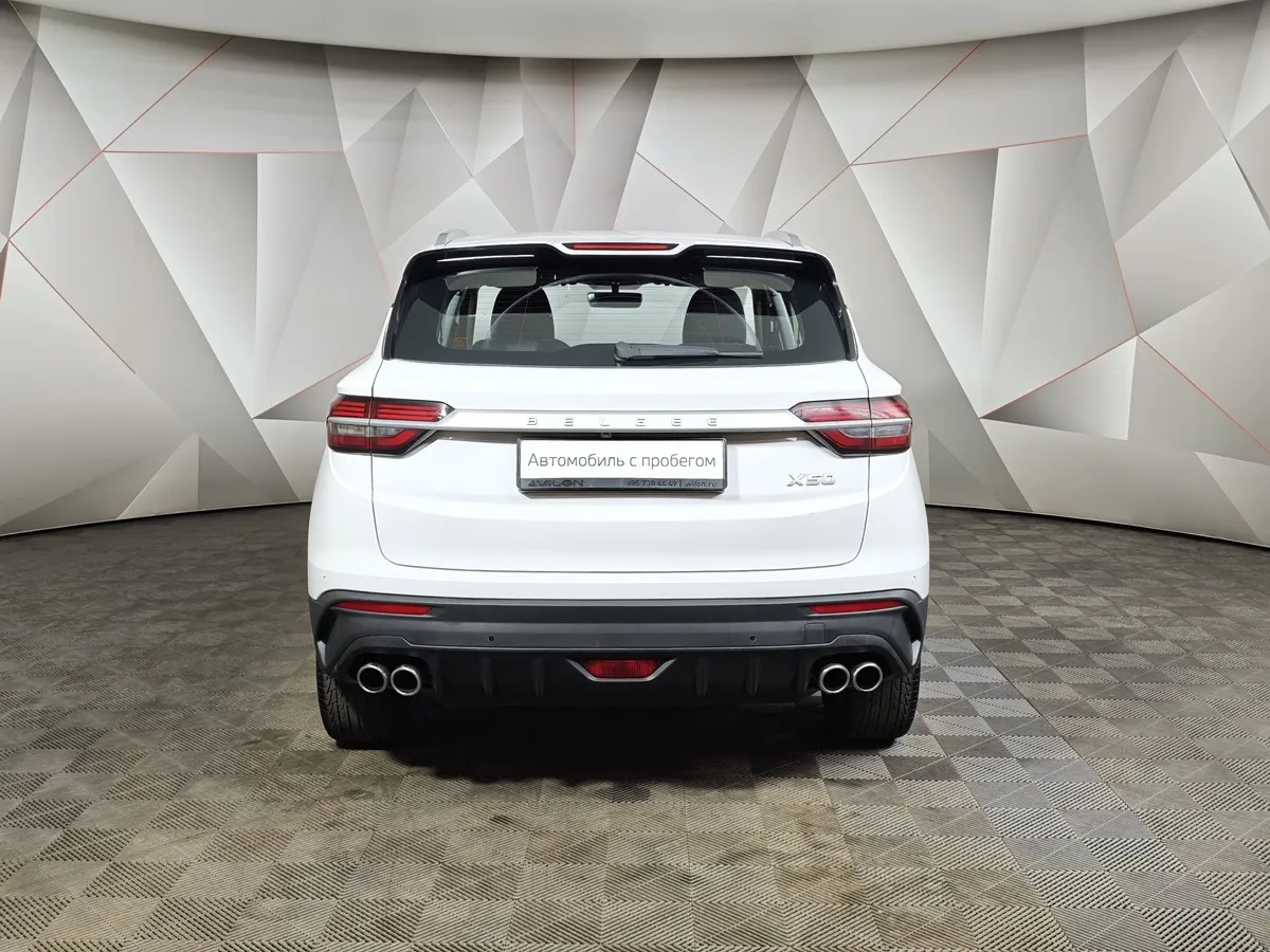Belgee X50 1.5T 7DCT 2WD (150 л.с.) Style Белый в АВИЛОН. Слайд №8