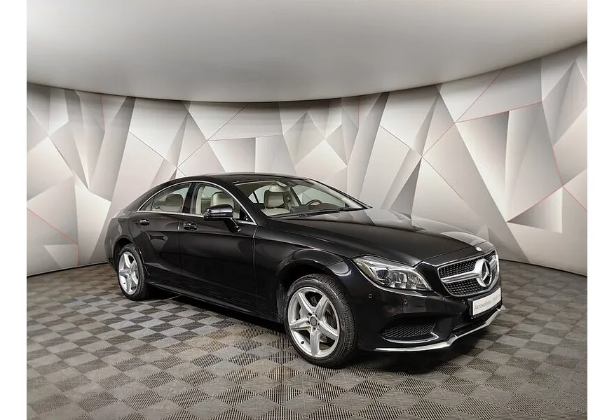 Mercedes-Benz CLS 350 d AT 4Matic (249 л.с.) Черный в АВИЛОН. Слайд №3