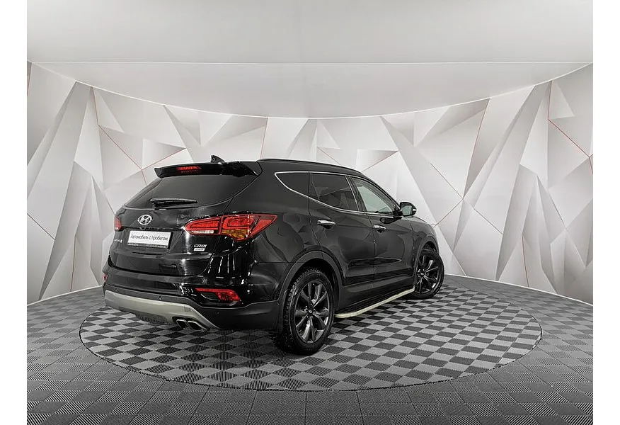 Hyundai Santa Fe 2.2 CRDi AWD 8AT (200 л.с.) High-Tech Exclusive Черный в АВИЛОН. Слайд №2