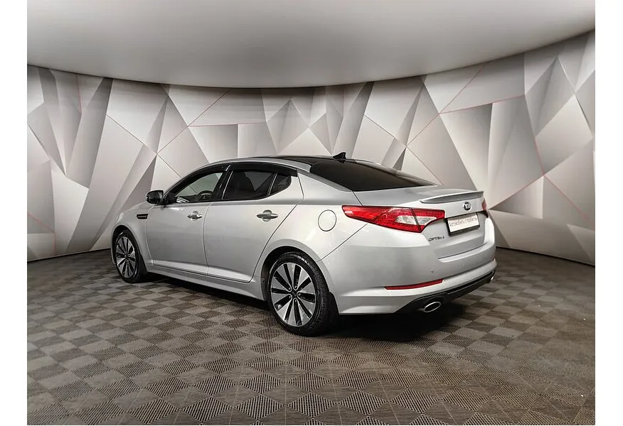 Kia Optima 2.4 MPI AT (180 л.с.) Premium Серебристый в АВИЛОН. Слайд №4
