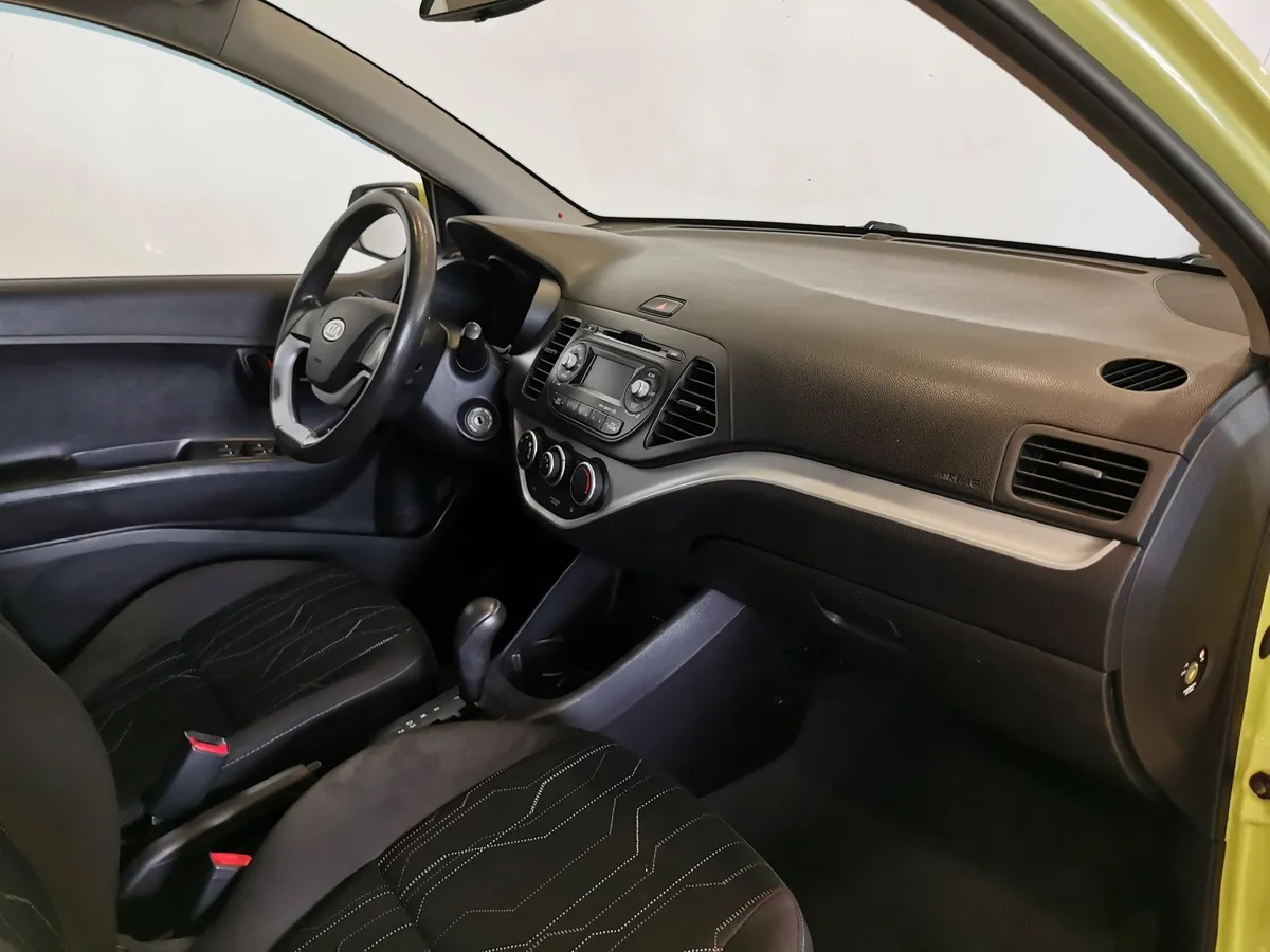 Kia Picanto 1.3 AT (85 л.с.) Зеленый в АВИЛОН. Слайд №12