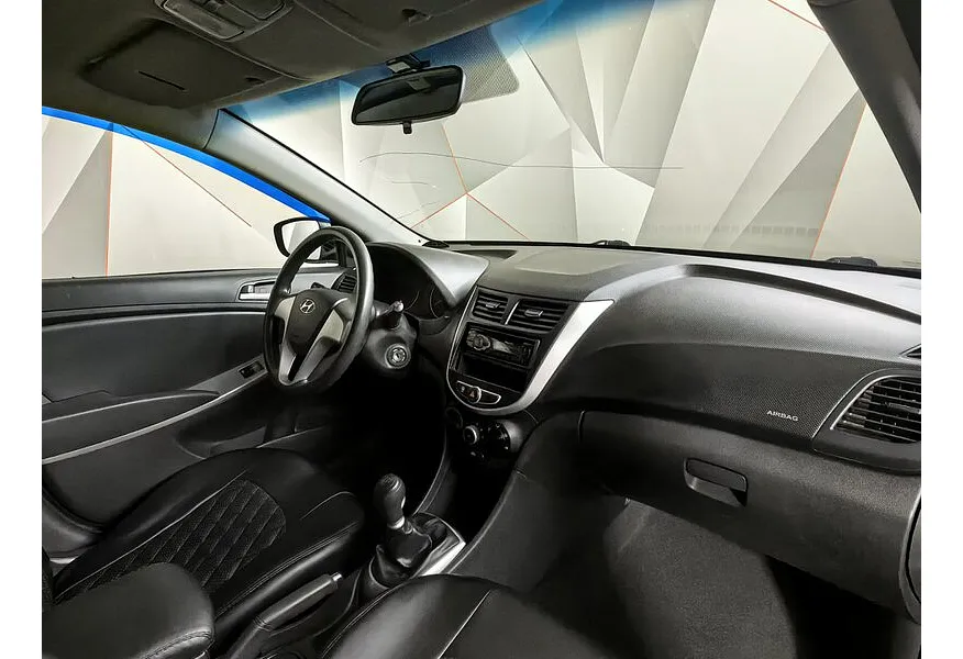 Hyundai Solaris 1.6 MT (123 л.с.) Active Plus Фиолетовый в АВИЛОН. Слайд №11