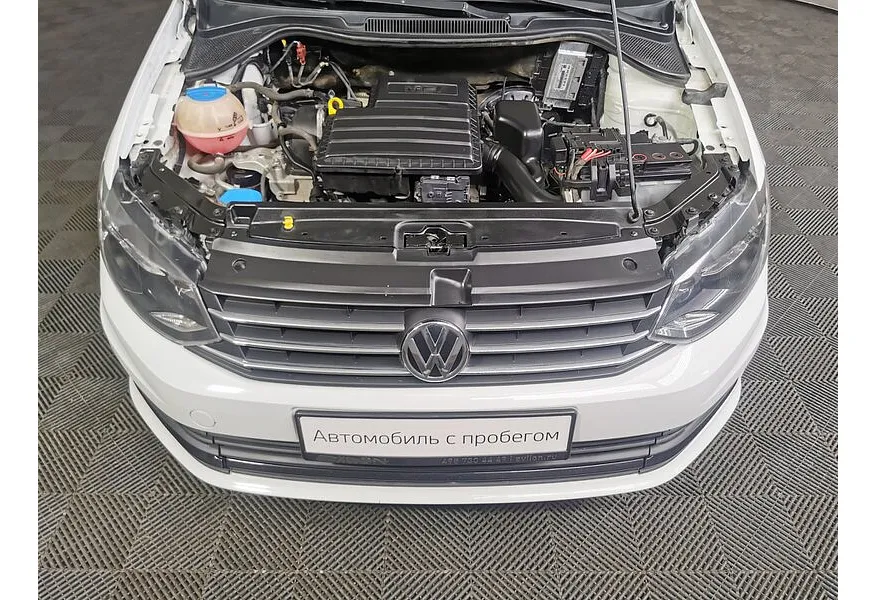 Volkswagen Polo 1.6 MPI MT (110 л.с.) Trendline Белый в АВИЛОН. Слайд №11