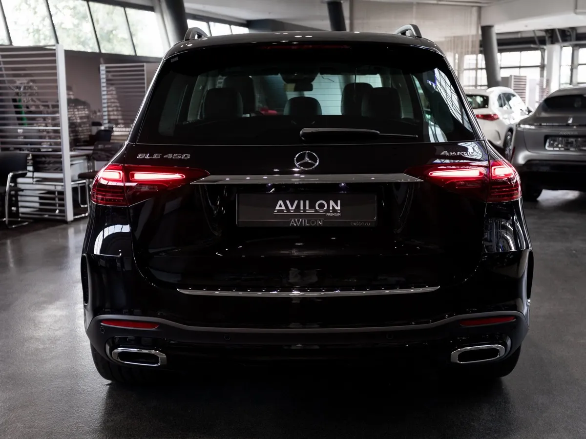 Mercedes-Benz GLE 450 4MATIC 9G-TRONIC (367 л.с.) Черный в АВИЛОН. Слайд №5