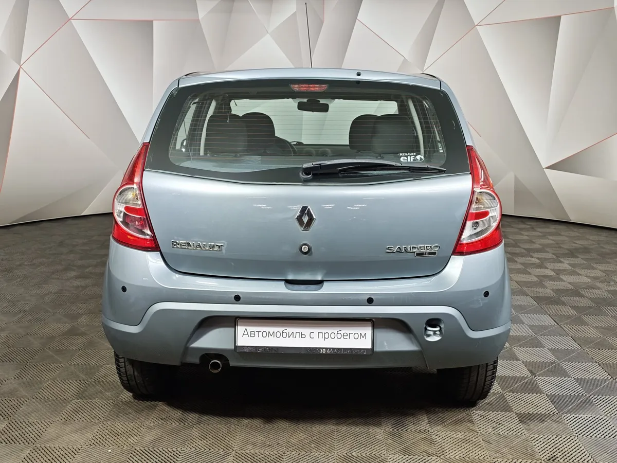 Renault Sandero 1.6 MT (84 л.с.) Синий в АВИЛОН. Слайд №8