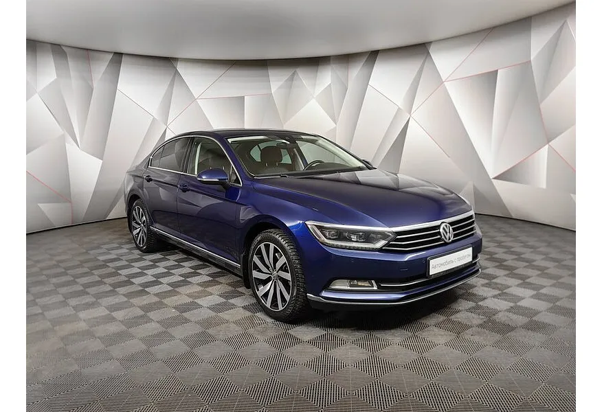 Volkswagen Passat 1.8 TSI BlueMotion DSG (180 л.с.) Highline Синий в АВИЛОН. Слайд №3
