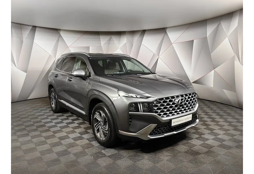 Hyundai Santa Fe 2.5 AWD 6AT (180 л.с.) Prestige Серый в АВИЛОН. Слайд №3