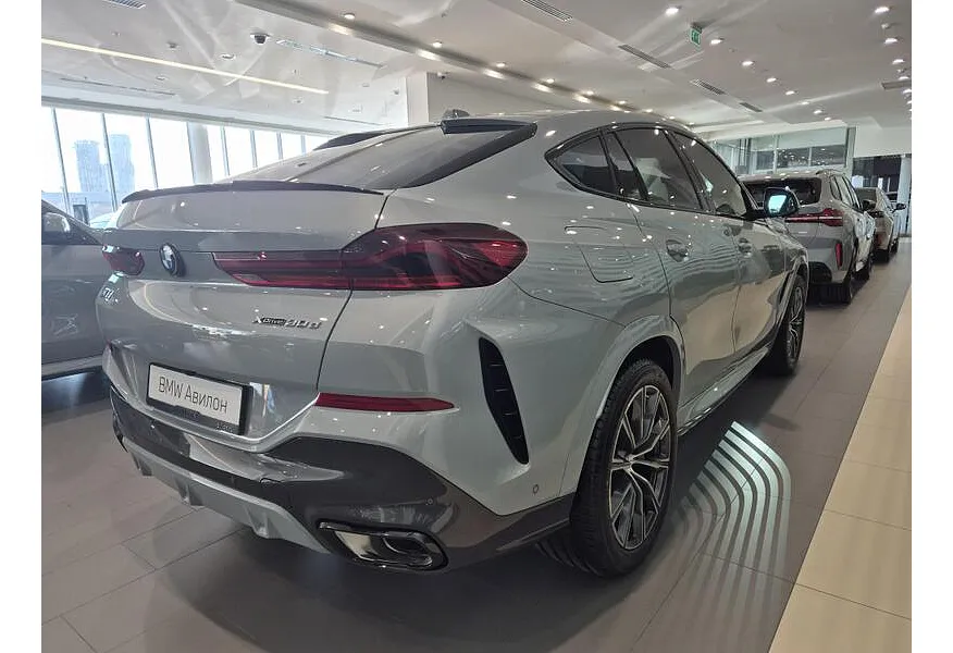 BMW X6 xDrive30d AT (285 л.с.) M-Sport Серый в АВИЛОН. Слайд №5