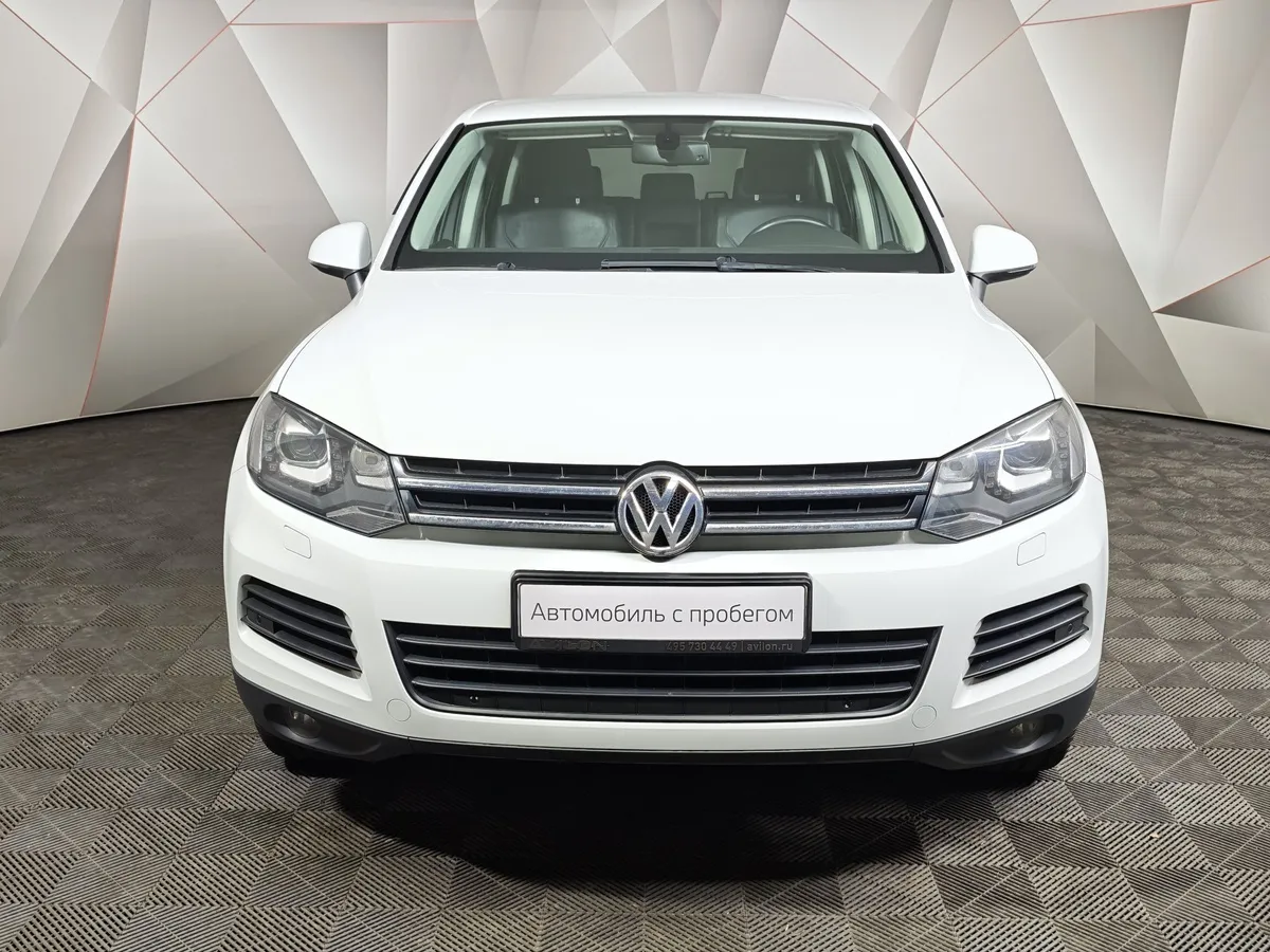 Volkswagen Touareg 3.6 FSI Tiptronic 4Motion (249 л.с.) V6 FSI Белый в АВИЛОН. Слайд №7