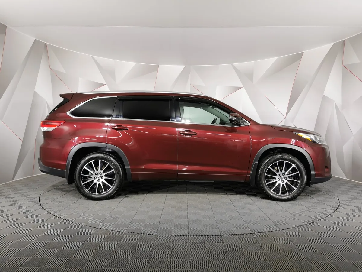 Toyota Highlander 3.5 AT AWD (249 л.с.) Престиж Красный в АВИЛОН. Слайд №6