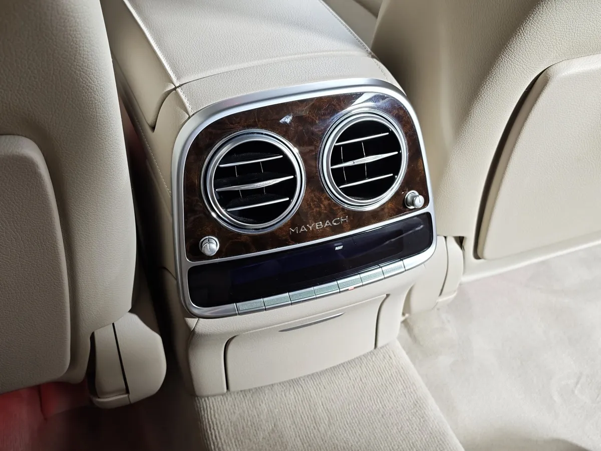 Mercedes-Benz S-Класс S 500 Maybach 9G-TRONIC (455 л.с.) Черный в АВИЛОН. Слайд №28
