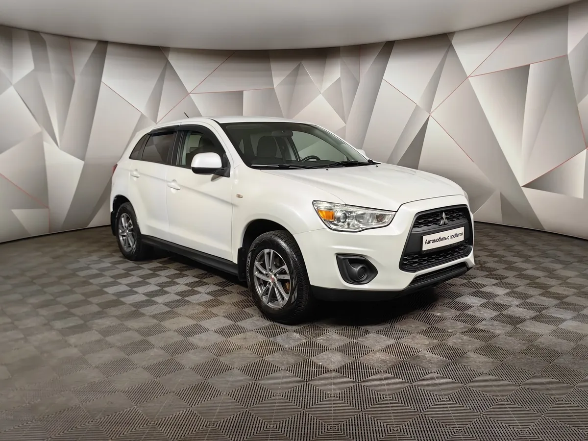 Mitsubishi ASX 1.8 CVT 2WD (140 л.с.) Белый в АВИЛОН. Слайд №3