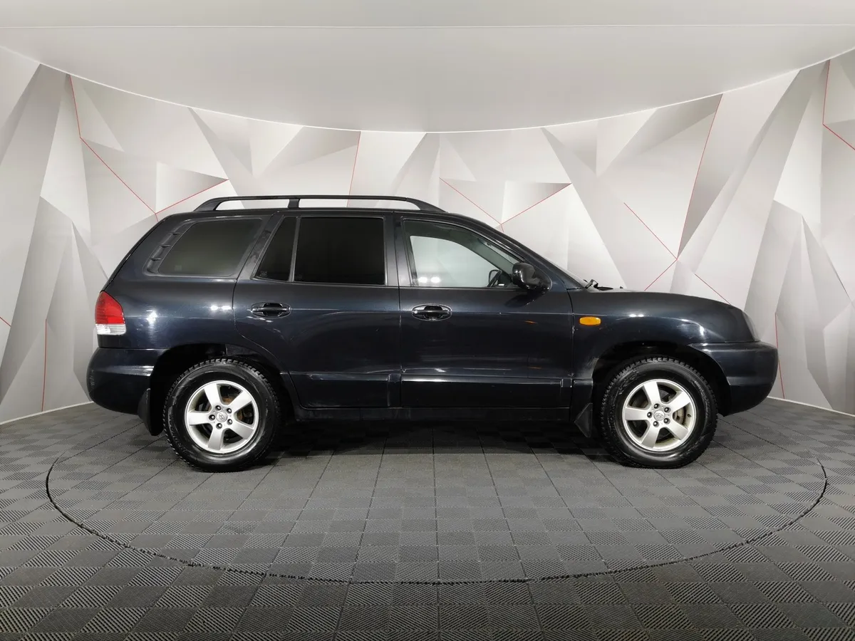 Hyundai Santa Fe 2.7 AT (173 л.с.) Черный в АВИЛОН. Слайд №6