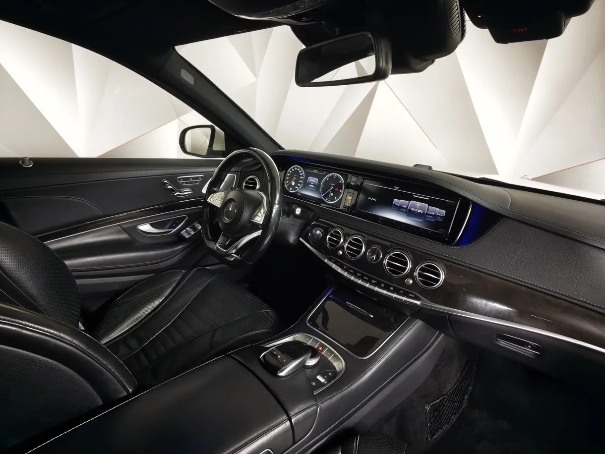 Mercedes-Benz S-Класс S 350 d 9G-Tronic 4Matic длинная база (249 л.с.) Белый в АВИЛОН. Слайд №13