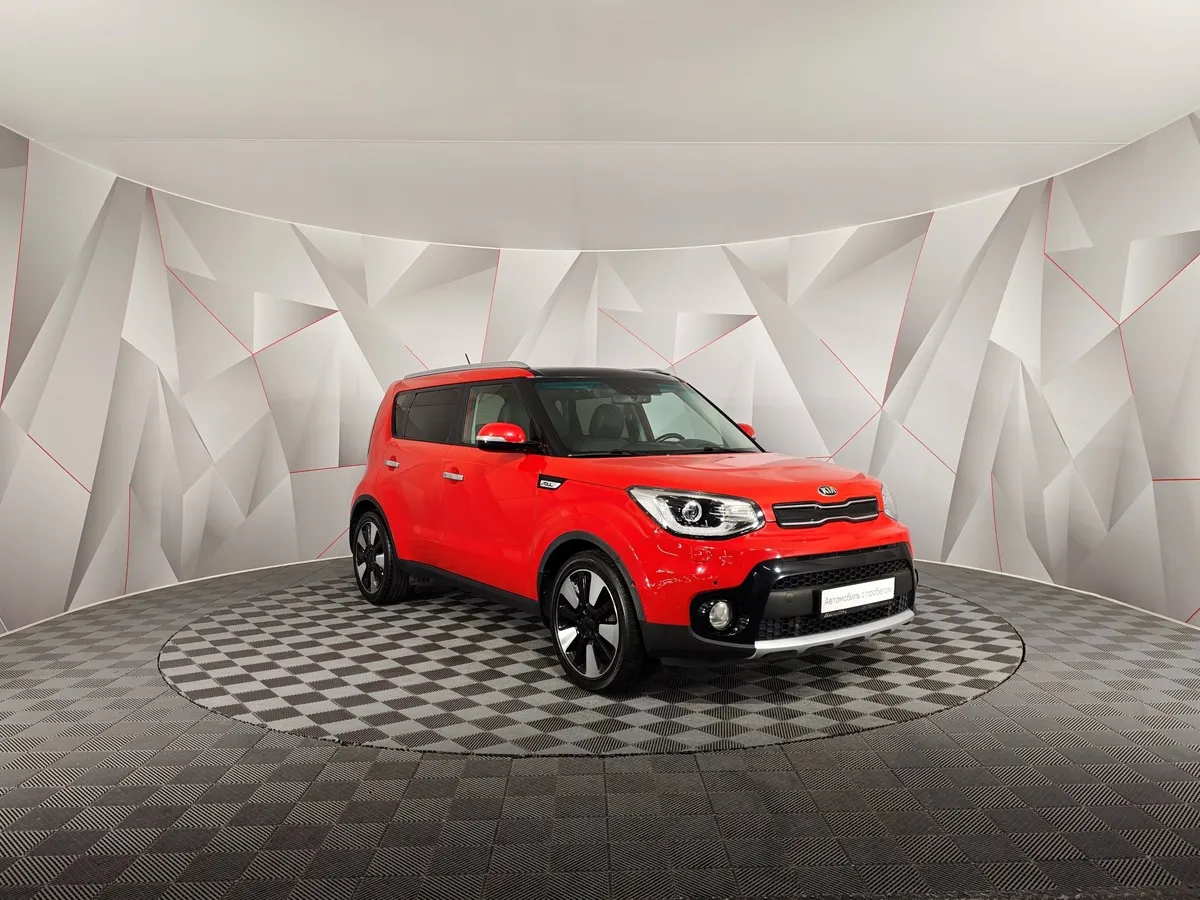 Kia Soul 2.0 MPI AT (150 л.с.) Premium Plus Красный в АВИЛОН. Слайд №3