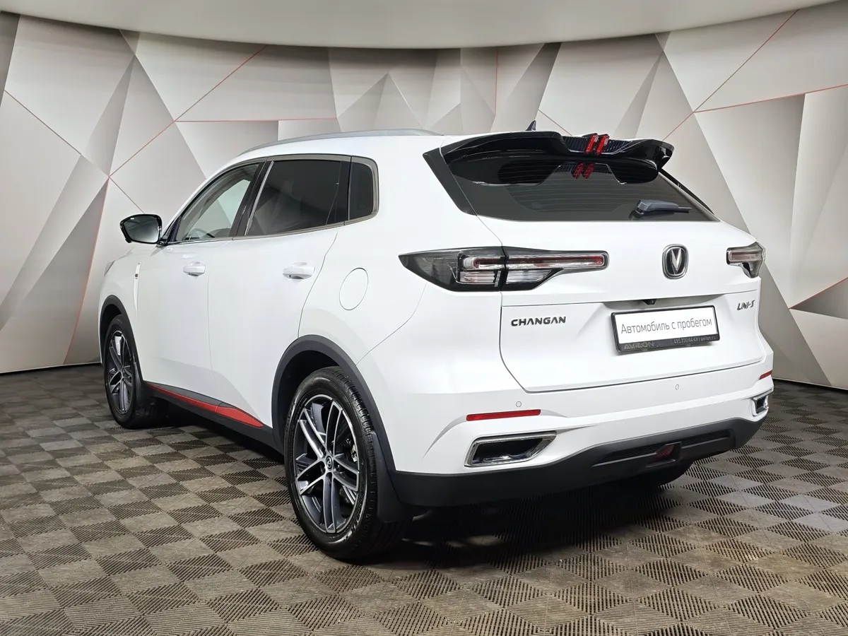 Changan UNI-S 1.5T 7DCT 2WD (181 л.с.) Tech Белый в АВИЛОН. Слайд №4