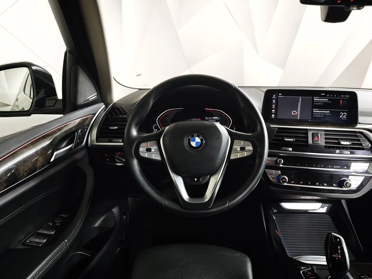 BMW X3 xDrive30d AT (249 л.с.) Luxury Серебристый в АВИЛОН. Слайд №15