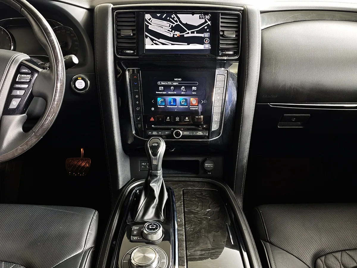 Infiniti QX80 5.6 АТ AWD (405 л.с.) Серый в АВИЛОН. Слайд №15