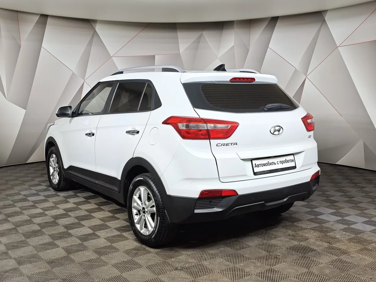Hyundai Creta 2.0 AT (149 л.с.) Travel + Advanced Белый в АВИЛОН. Слайд №4