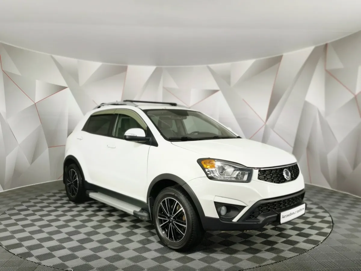 SsangYong Actyon 2.0 AT AWD (149 л.с.) Белый в АВИЛОН. Слайд №3