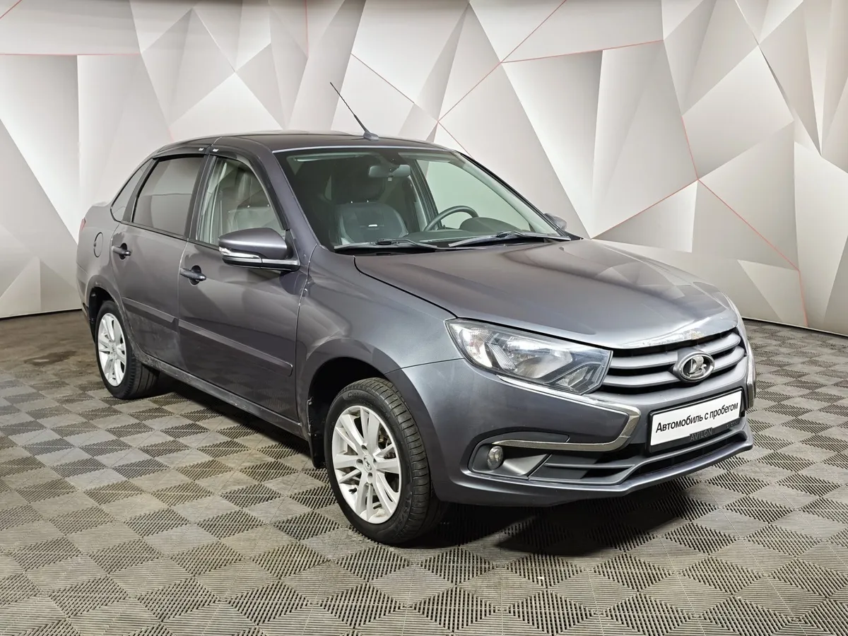 ВАЗ (Lada) Granta 1.6 MT 16 кл (106 л.с.) Серый в АВИЛОН. Слайд №3