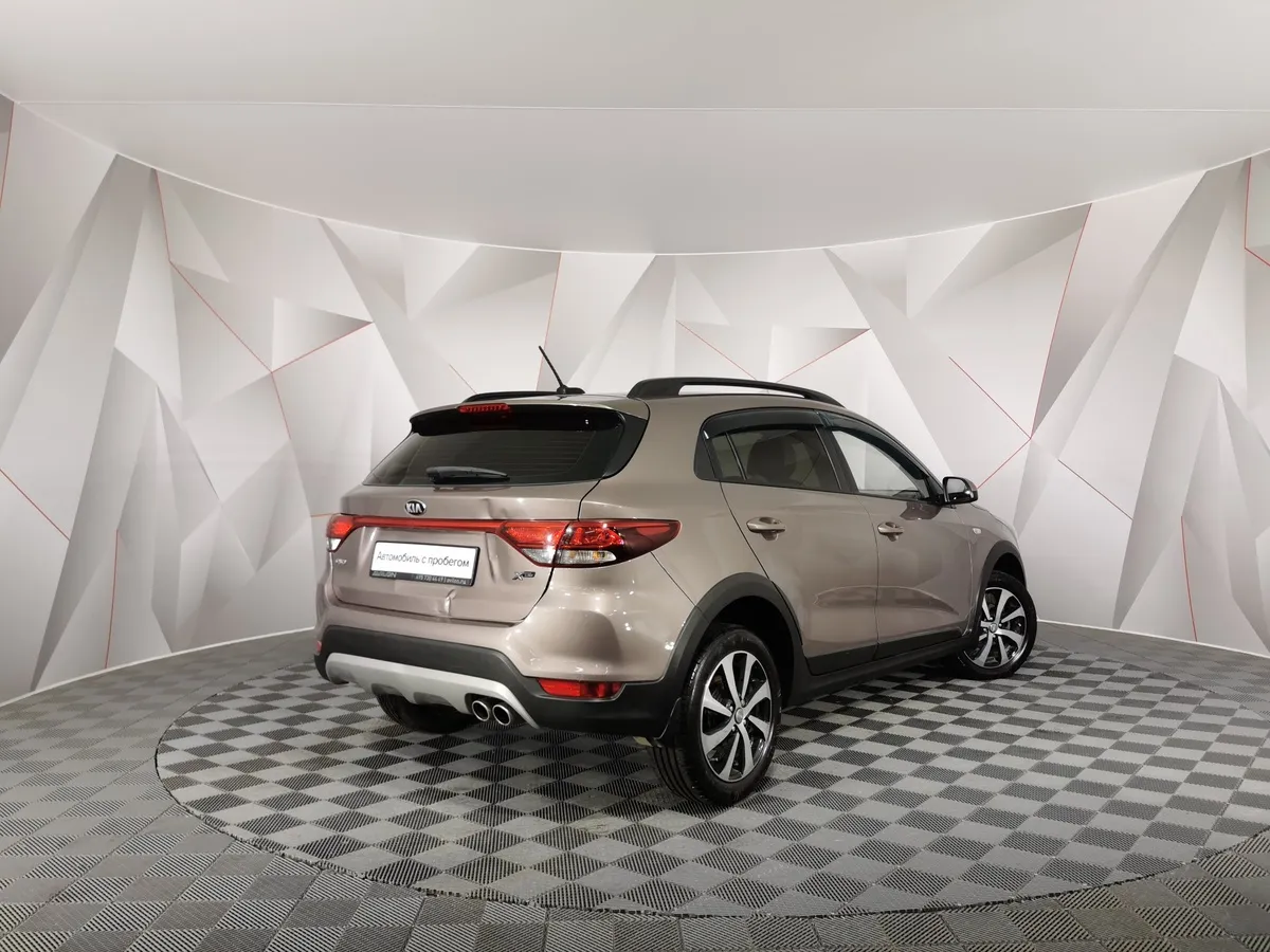 Kia Rio X-Line 1.6 AT (123 л.с.) Luxe Коричневый в АВИЛОН. Слайд №2