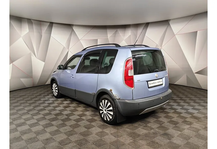 Skoda Roomster 1.6 AT (105 л.с.) Голубой в АВИЛОН. Слайд №4