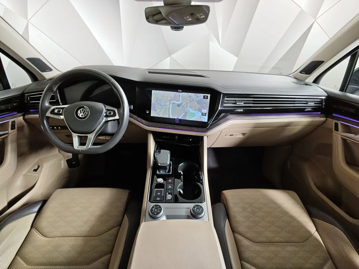 Volkswagen Touareg 3.0 V6 TDI Tiptronic 4Motion (249 л.с.) Exclusive Белый в АВИЛОН. Слайд №14