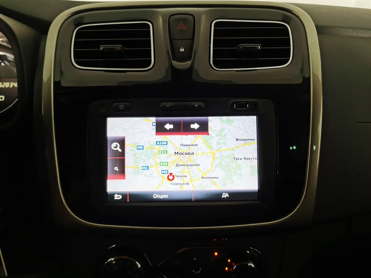 Renault Logan 1.6 AT FWD (102 л.с.) Синий в АВИЛОН. Слайд №20