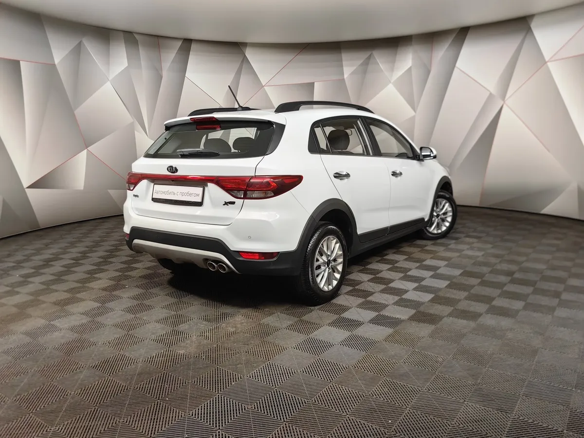 Kia Rio X-Line 1.6 AT (123 л.с.) Prestige Белый в АВИЛОН. Слайд №2