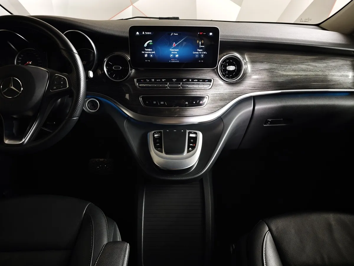 Mercedes-Benz V-Класс V 250 d 9G-Tronic L2 4MATIC (190 л.с.) AMG Line Синий в АВИЛОН. Слайд №15