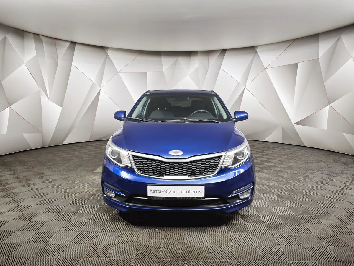 Kia Rio 1.6 AT (123 л.с.) Синий в АВИЛОН. Слайд №7