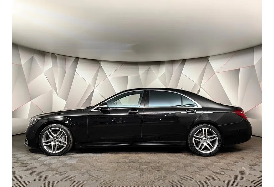 Mercedes-Benz S-Класс S 350 d 9G-Tronic 4Matic длинная база (249 л.с.) Черный в АВИЛОН. Слайд №5