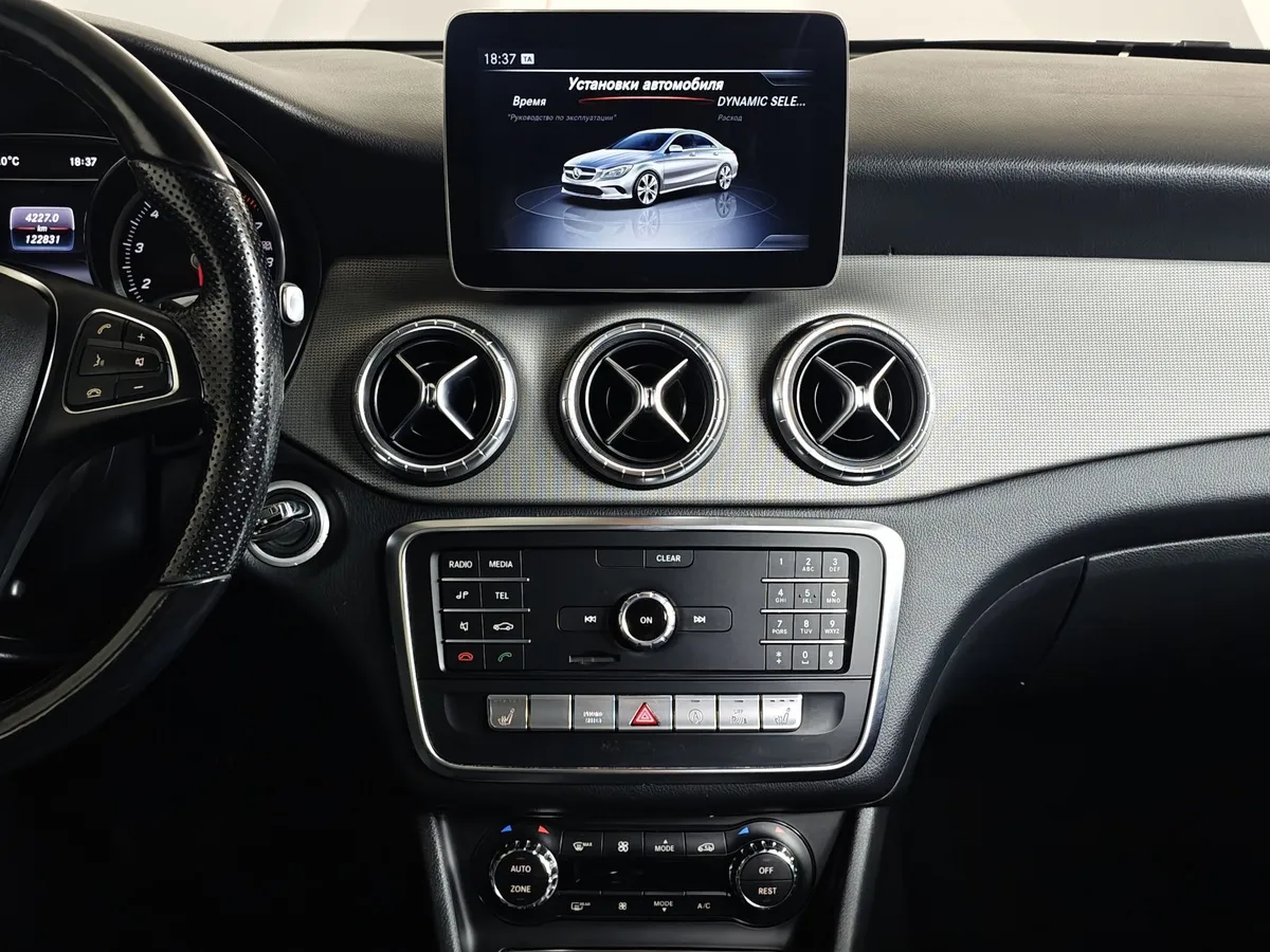 Mercedes-Benz CLA CLA 200 7G-DCT (156 л.с.) Sport Синий в АВИЛОН. Слайд №15