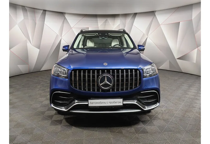 Mercedes-Benz GLS 450 9G-TRONIC 4Matic (381 л.с.) Синий в АВИЛОН. Слайд №7