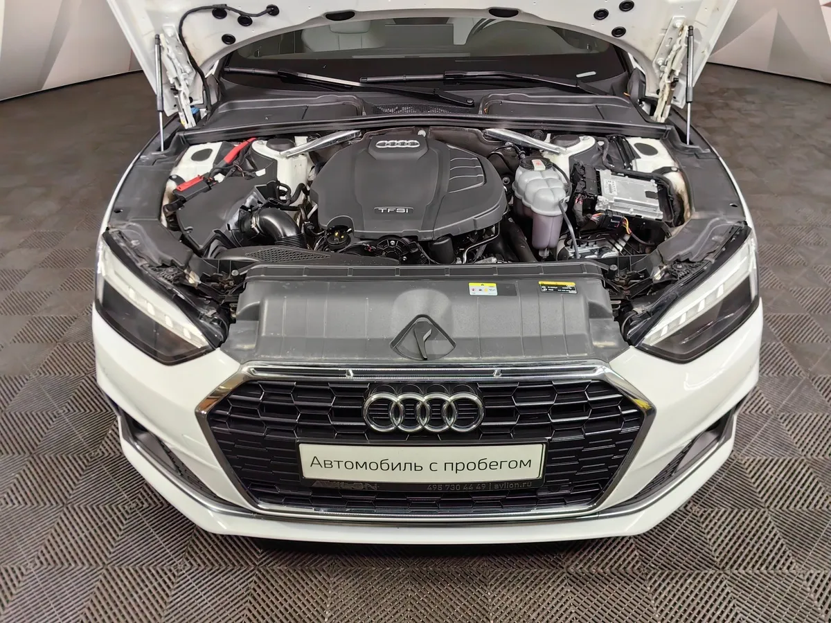 Audi A5 2.0 TFSI S tronic (190 л.с.) Белый в АВИЛОН. Слайд №10