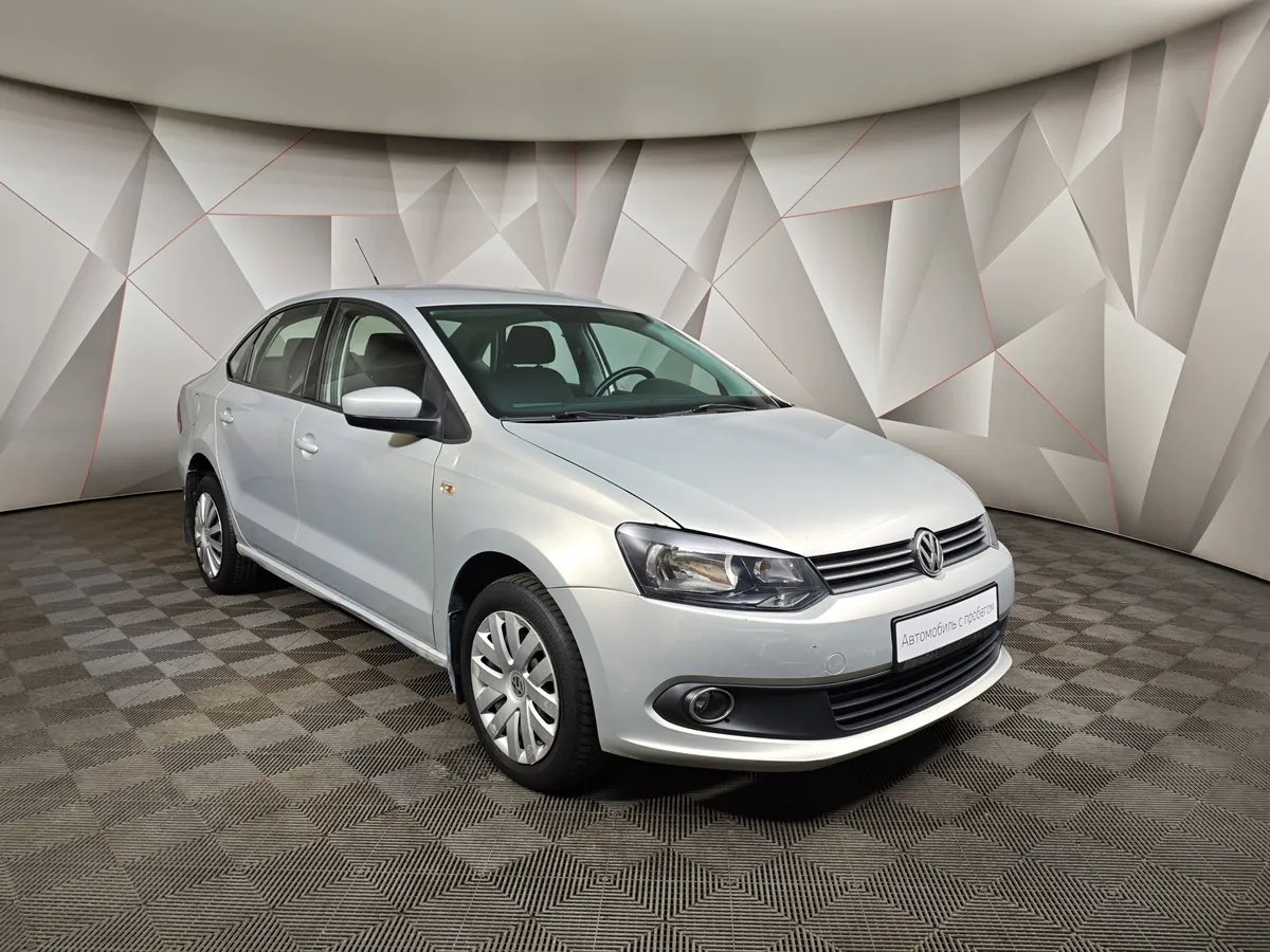 Volkswagen Polo 1.6 MT (105 л.с.) Comfortline Серебристый в АВИЛОН. Слайд №3