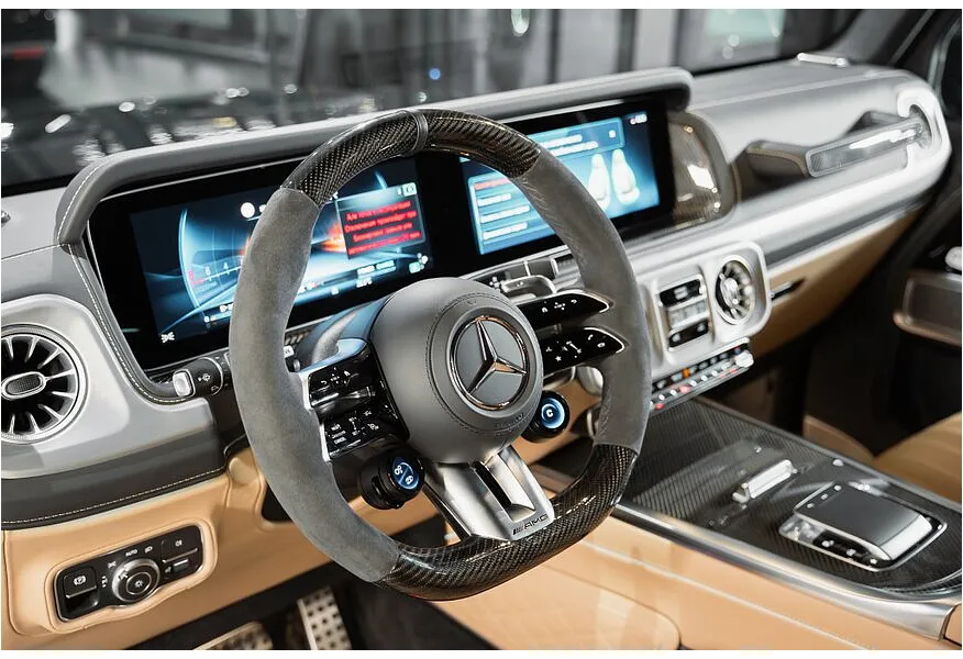 Mercedes-Benz G-Класс G 63 AMG Speedshift 4Matic (585 л.с.) Черный в АВИЛОН. Слайд №15