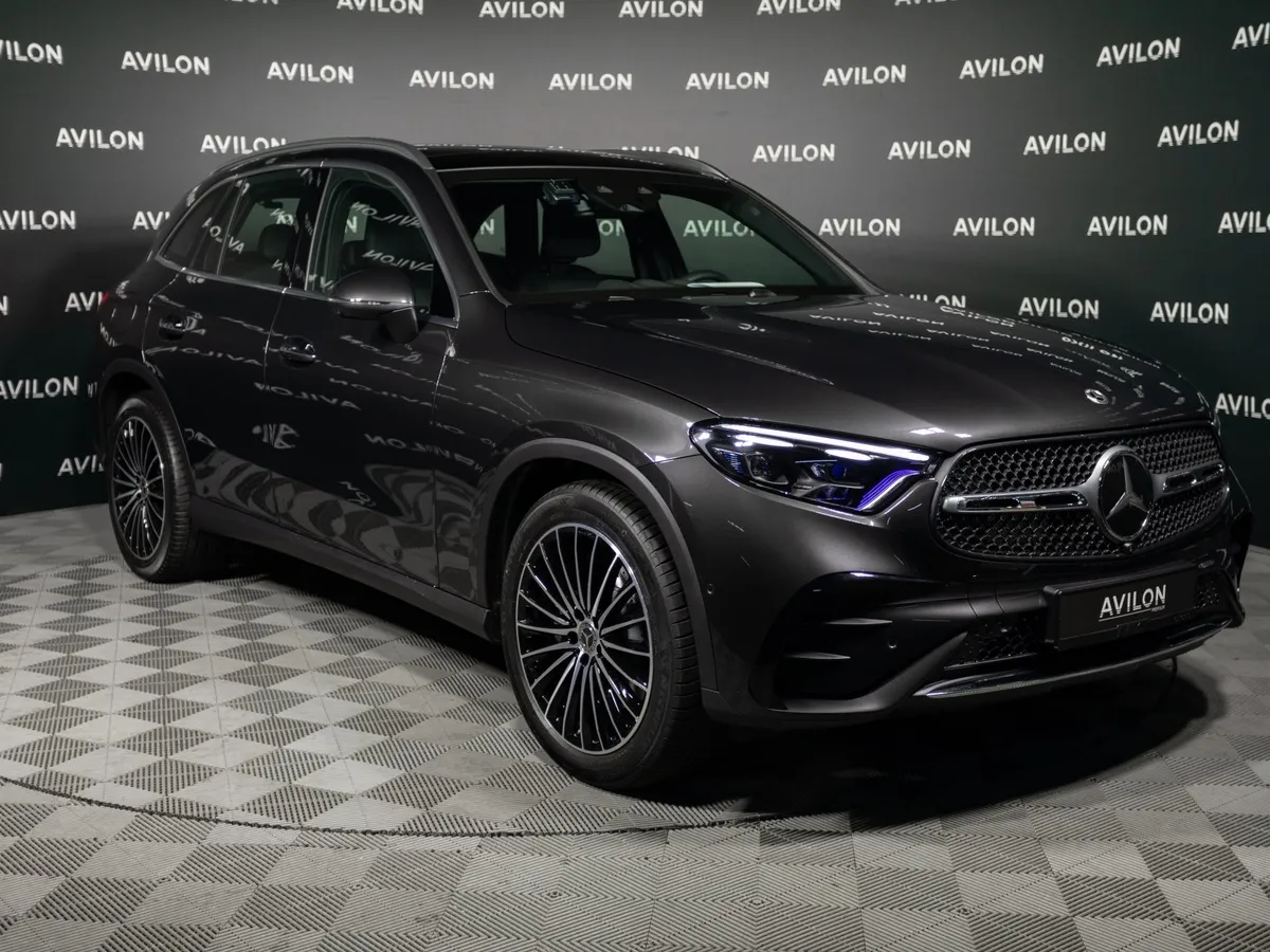 Mercedes-Benz GLC 300 4MATIC 9G-TRONIC (258 л.с.) Серый в АВИЛОН. Слайд №2