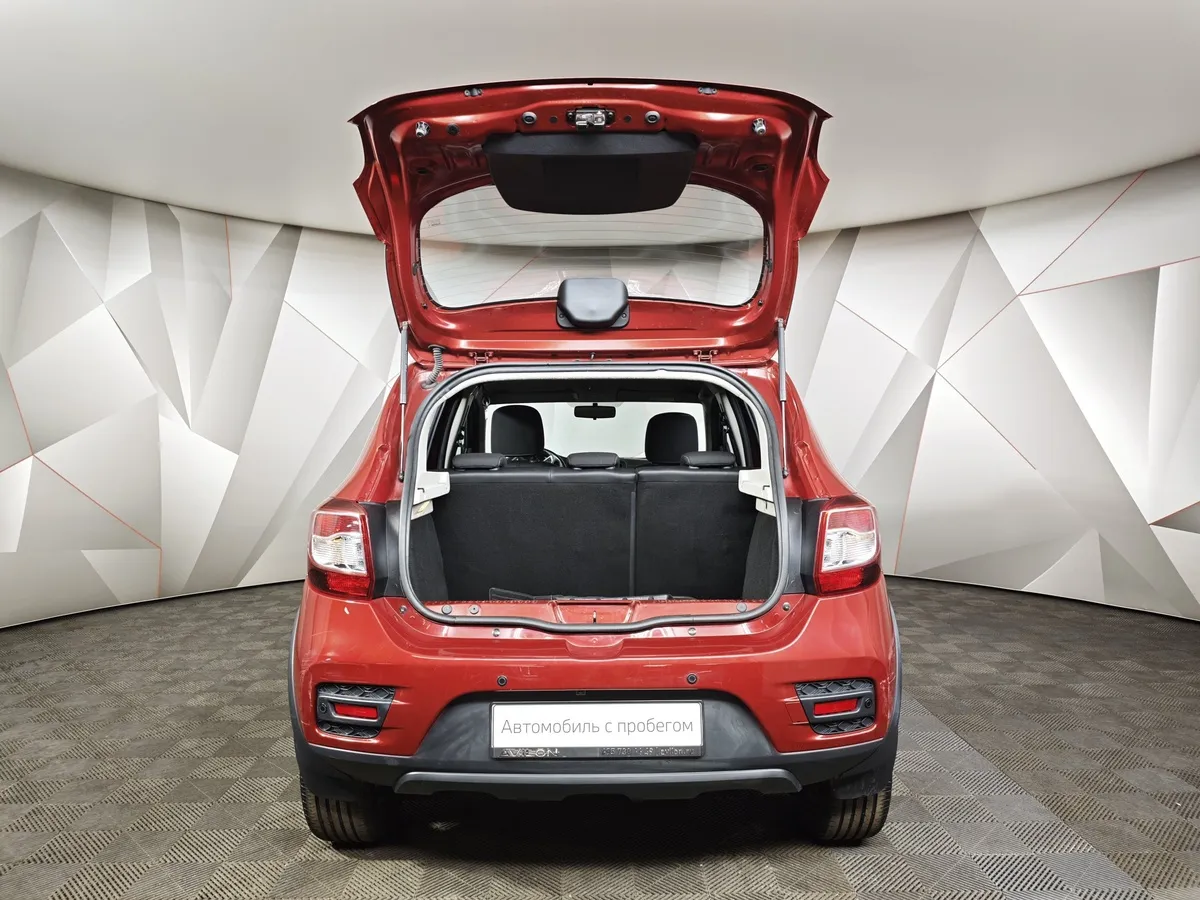Renault Sandero 1.6 CVT (113 л.с.) Stepway Life City Красный в АВИЛОН. Слайд №12