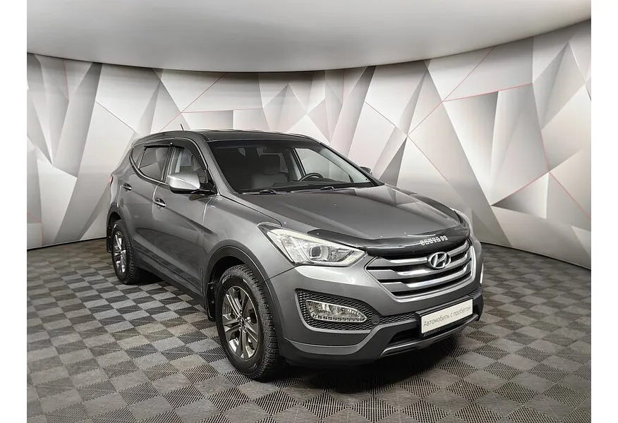 Hyundai Santa Fe 2.2 CRDi AT 4WD (197 л.с.) Dynamic Серый в АВИЛОН. Слайд №3